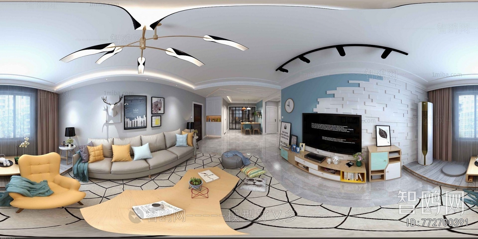 Nordic Style A Living Room