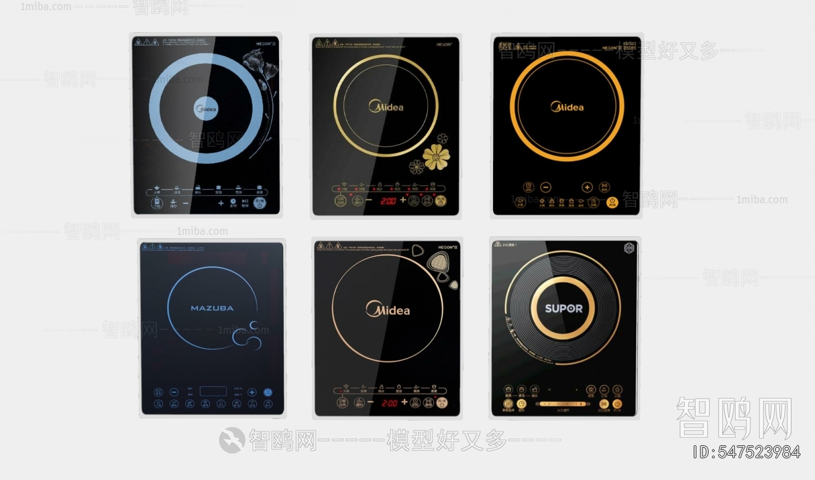 Modern Kitchen Electric Gas Range