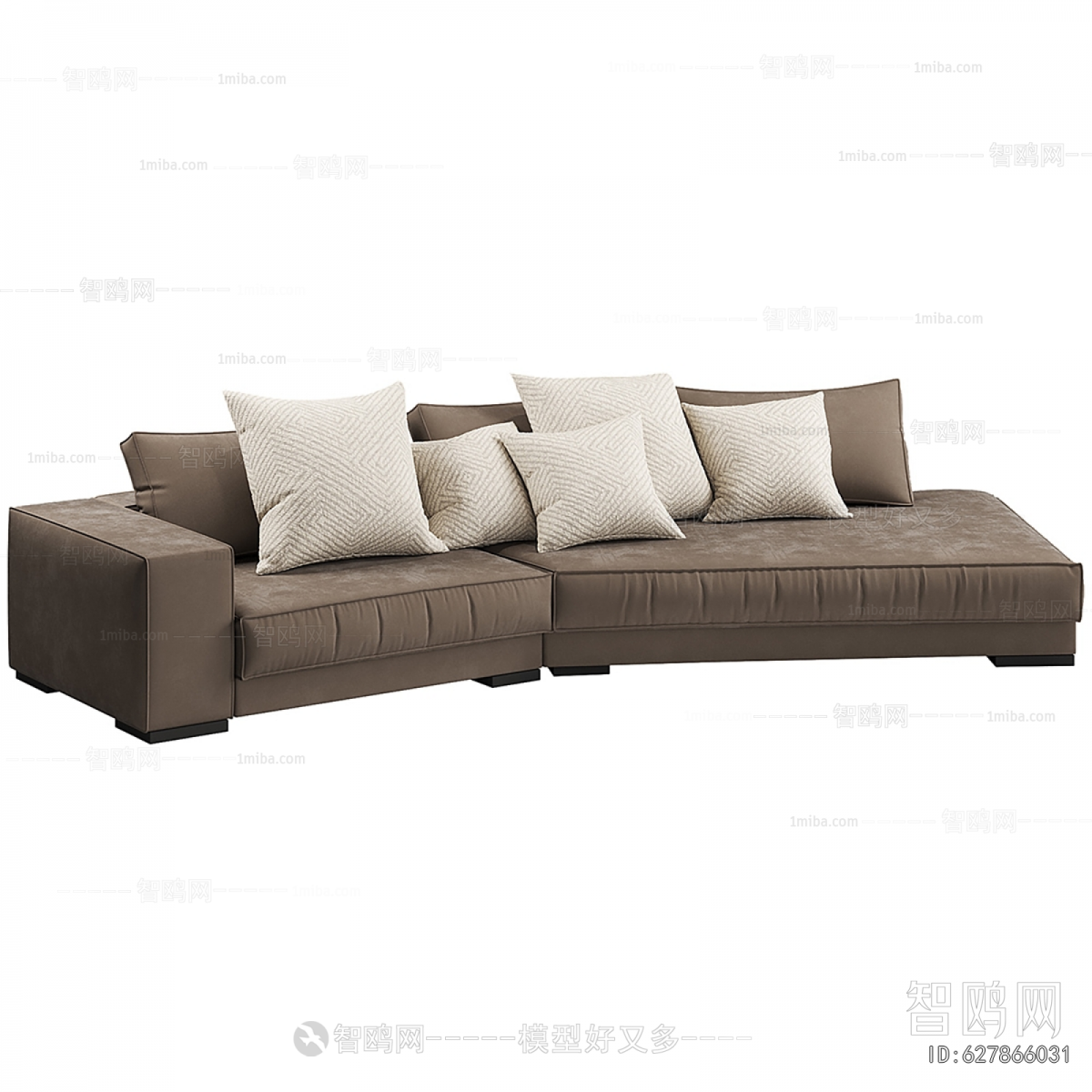 Modern Multi Person Sofa