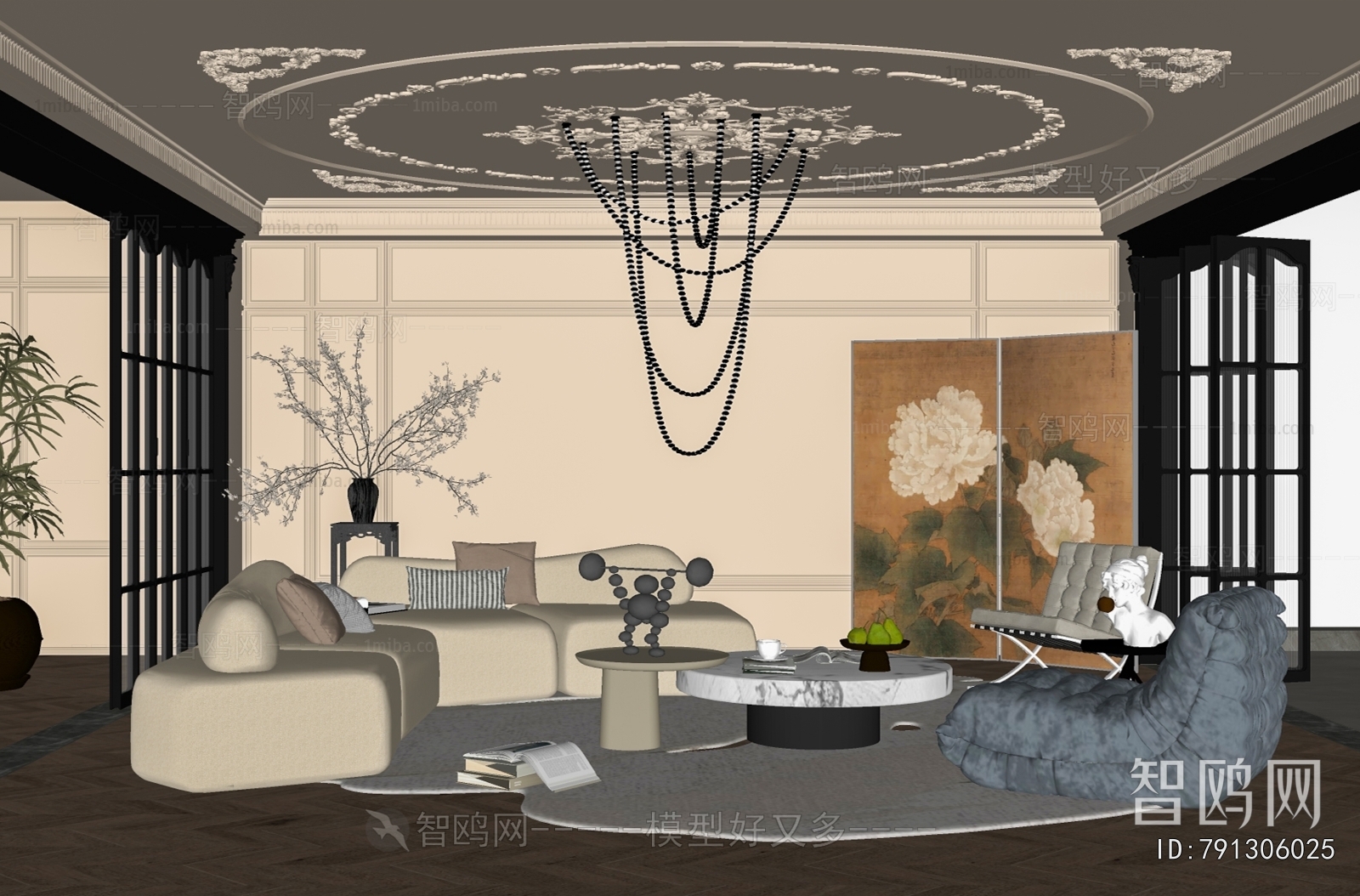 French Style A Living Room