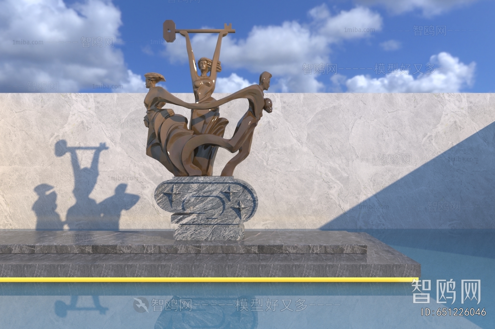 Modern Sculpture Sketch