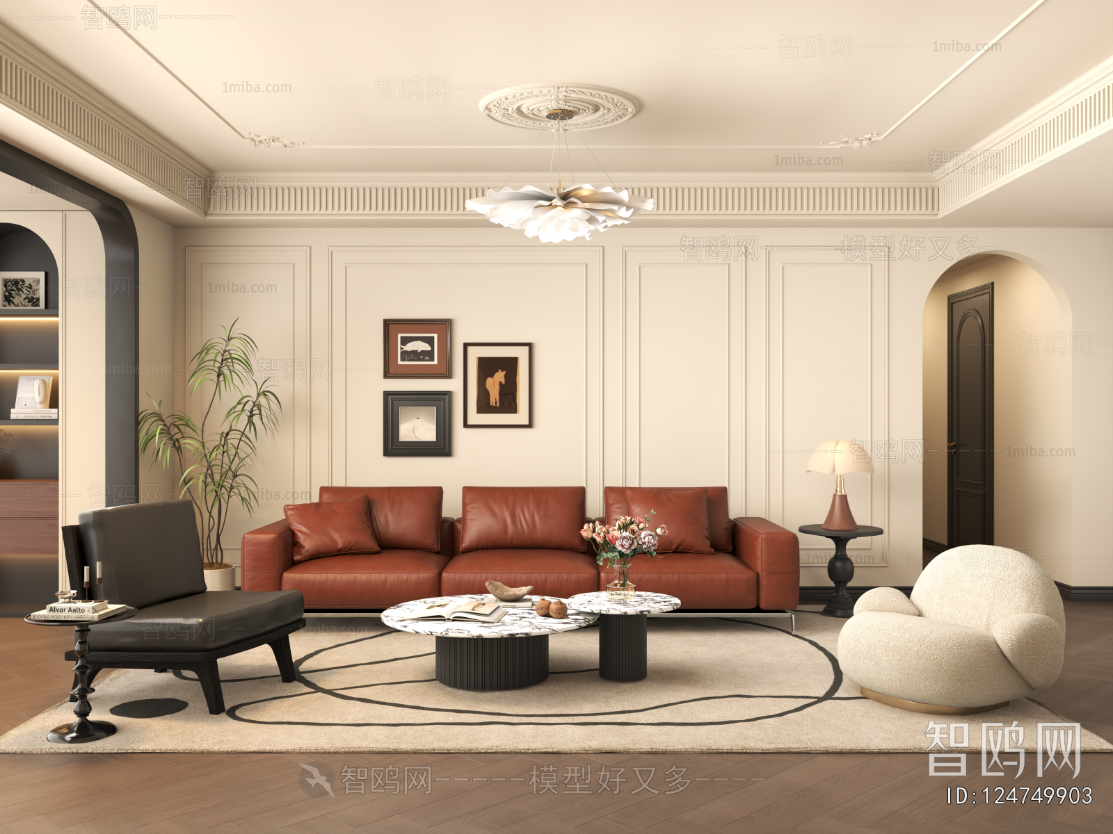 French Style A Living Room