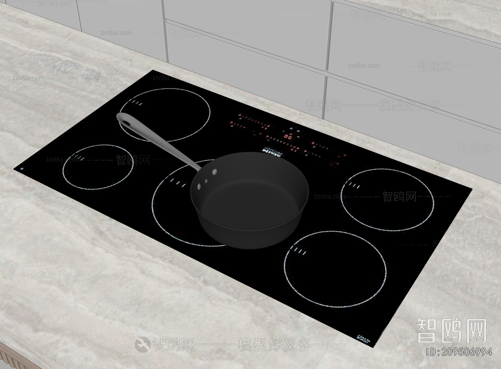 Modern Kitchen Electric Gas Range