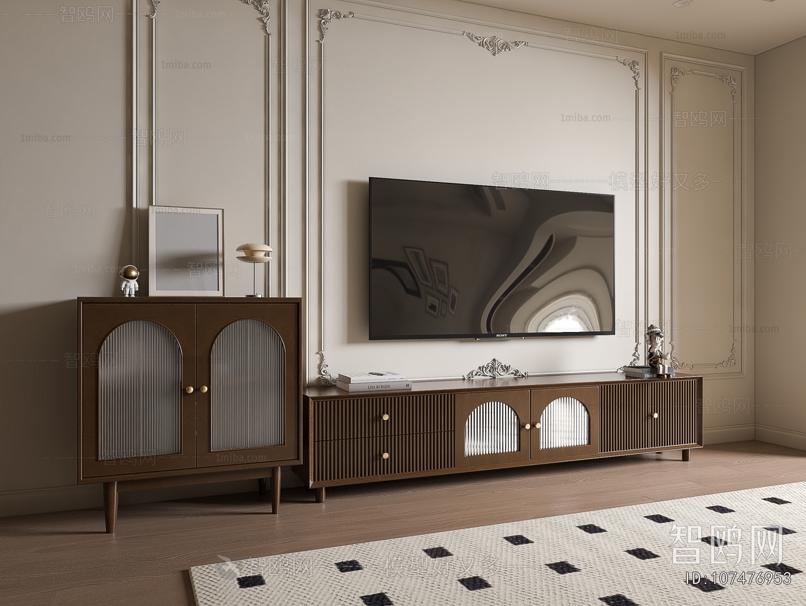 French Style TV Cabinet