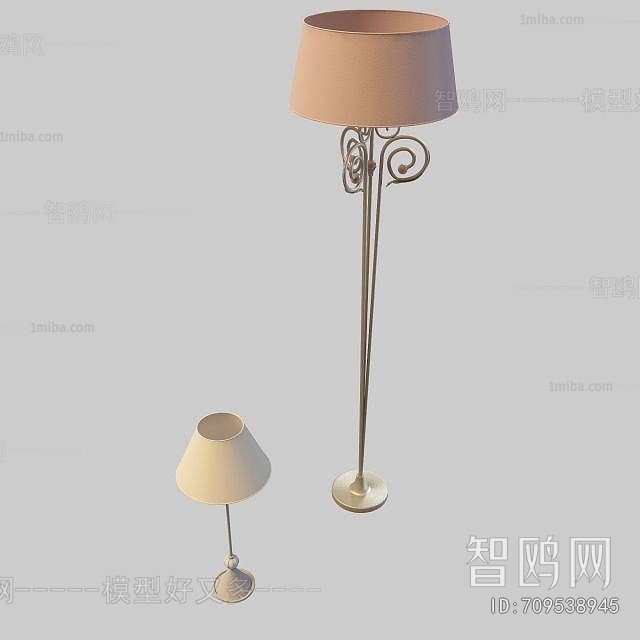 European Style Floor Lamp