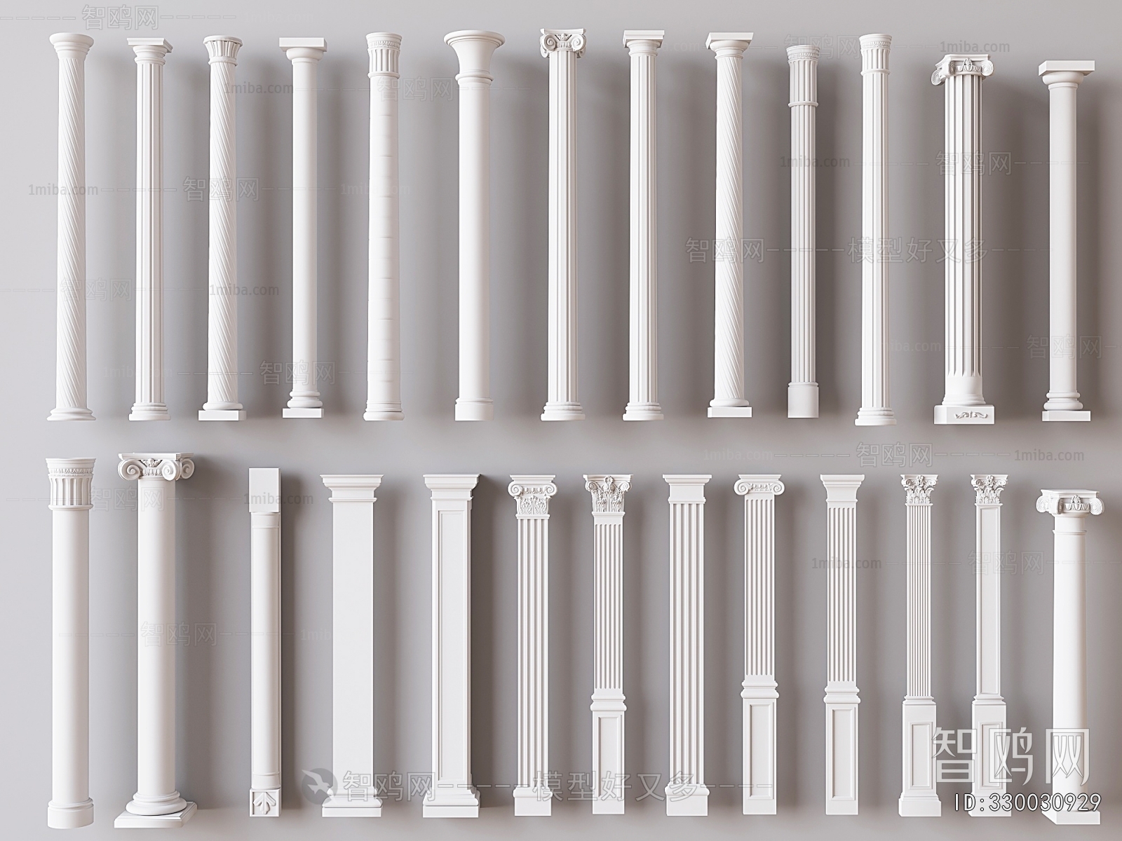 European Style Roman Pillar