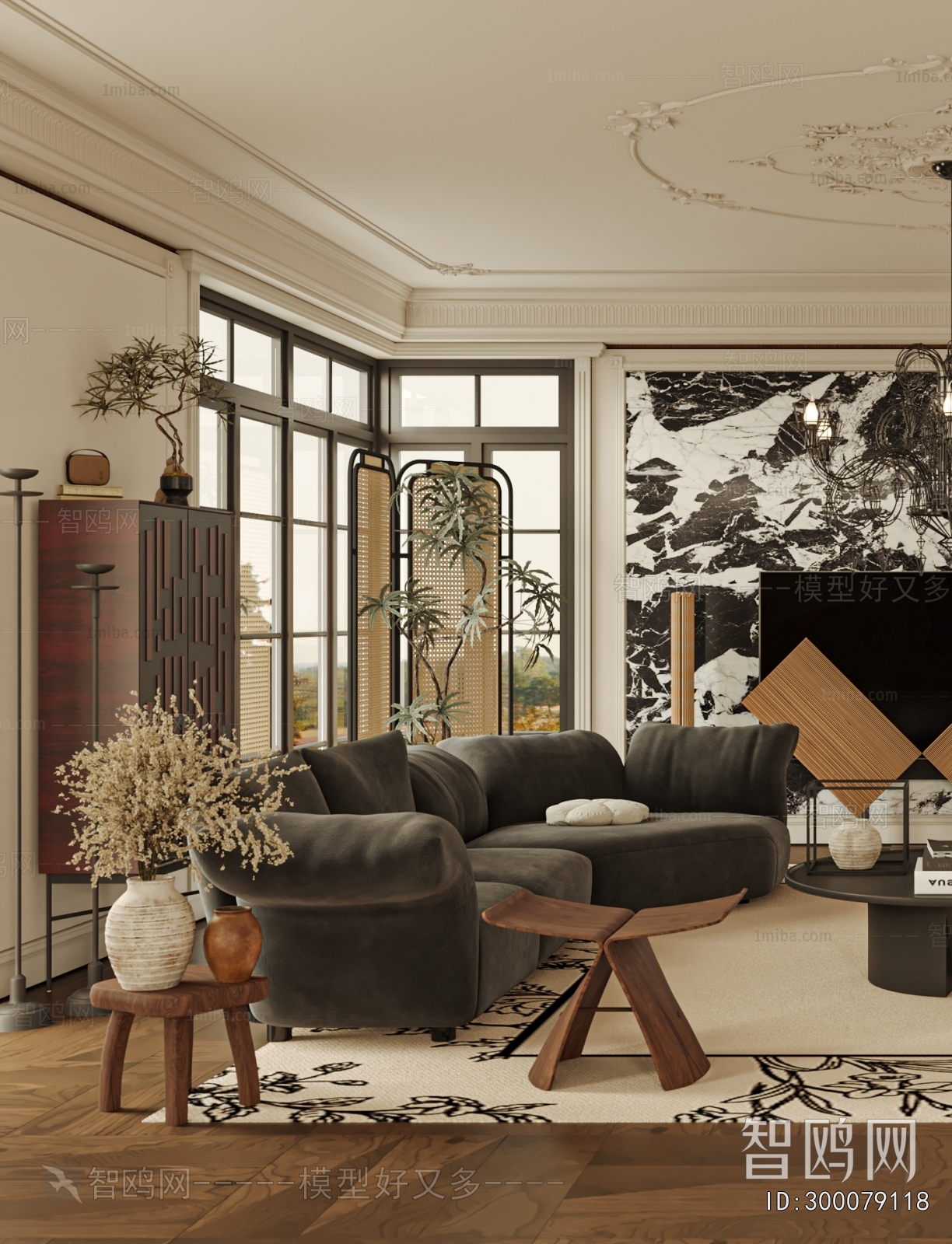 French Style A Living Room