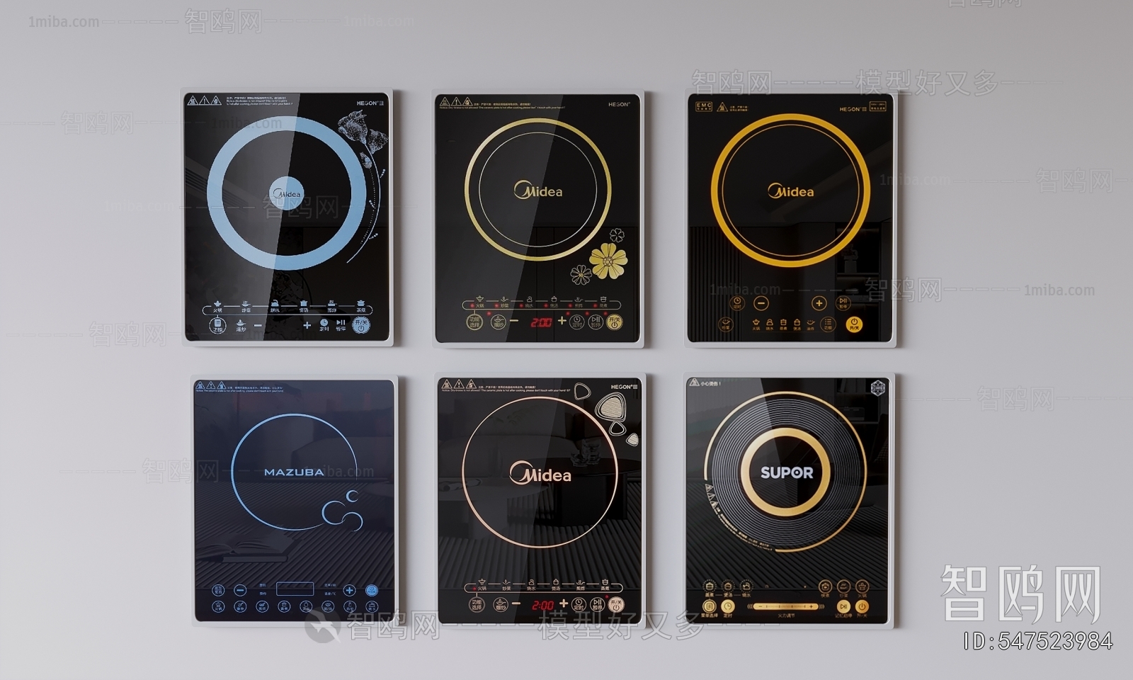 Modern Kitchen Electric Gas Range