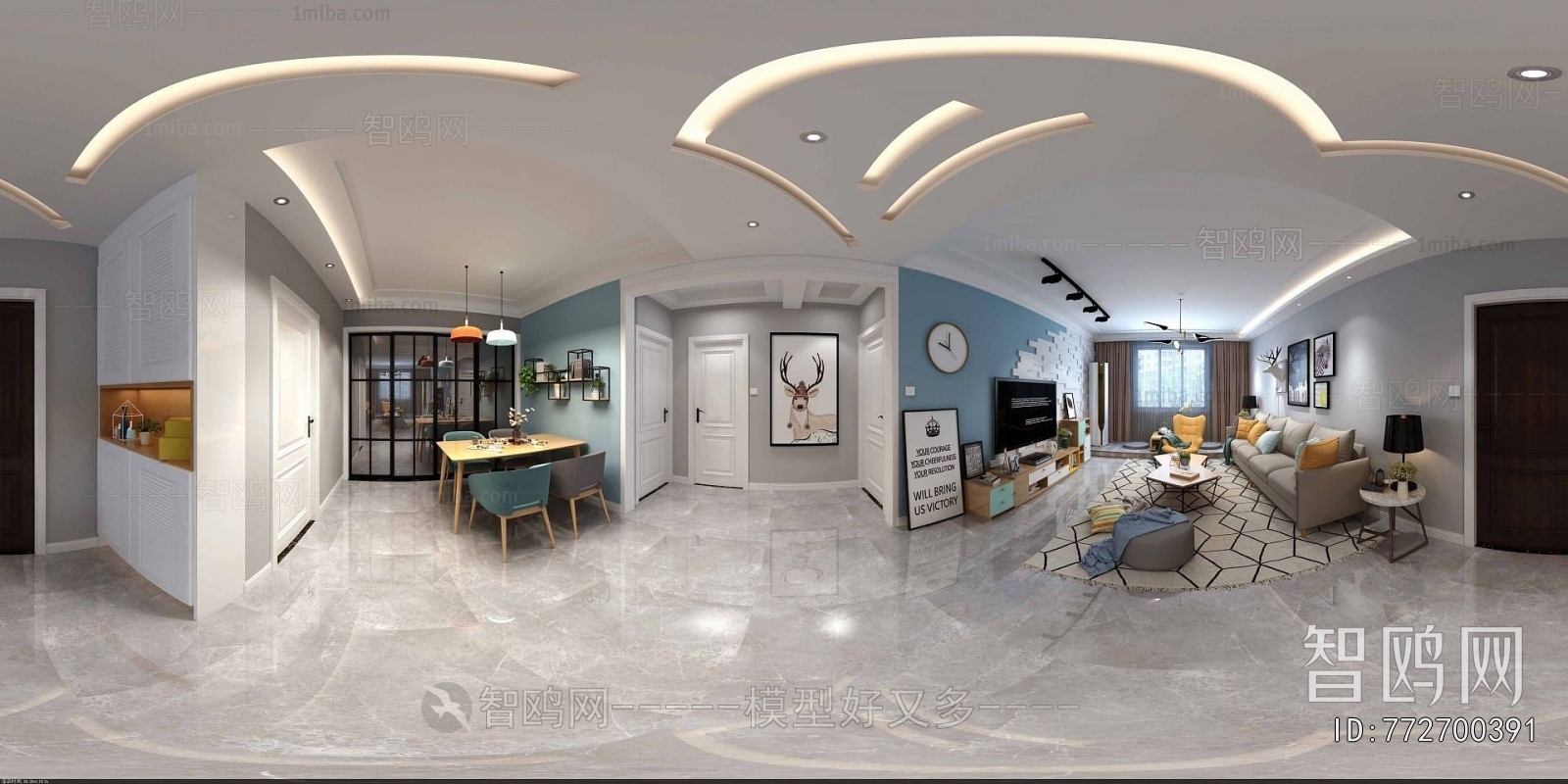 Nordic Style A Living Room