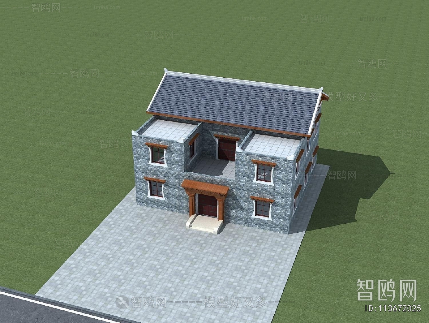 New Chinese Style Residential Building