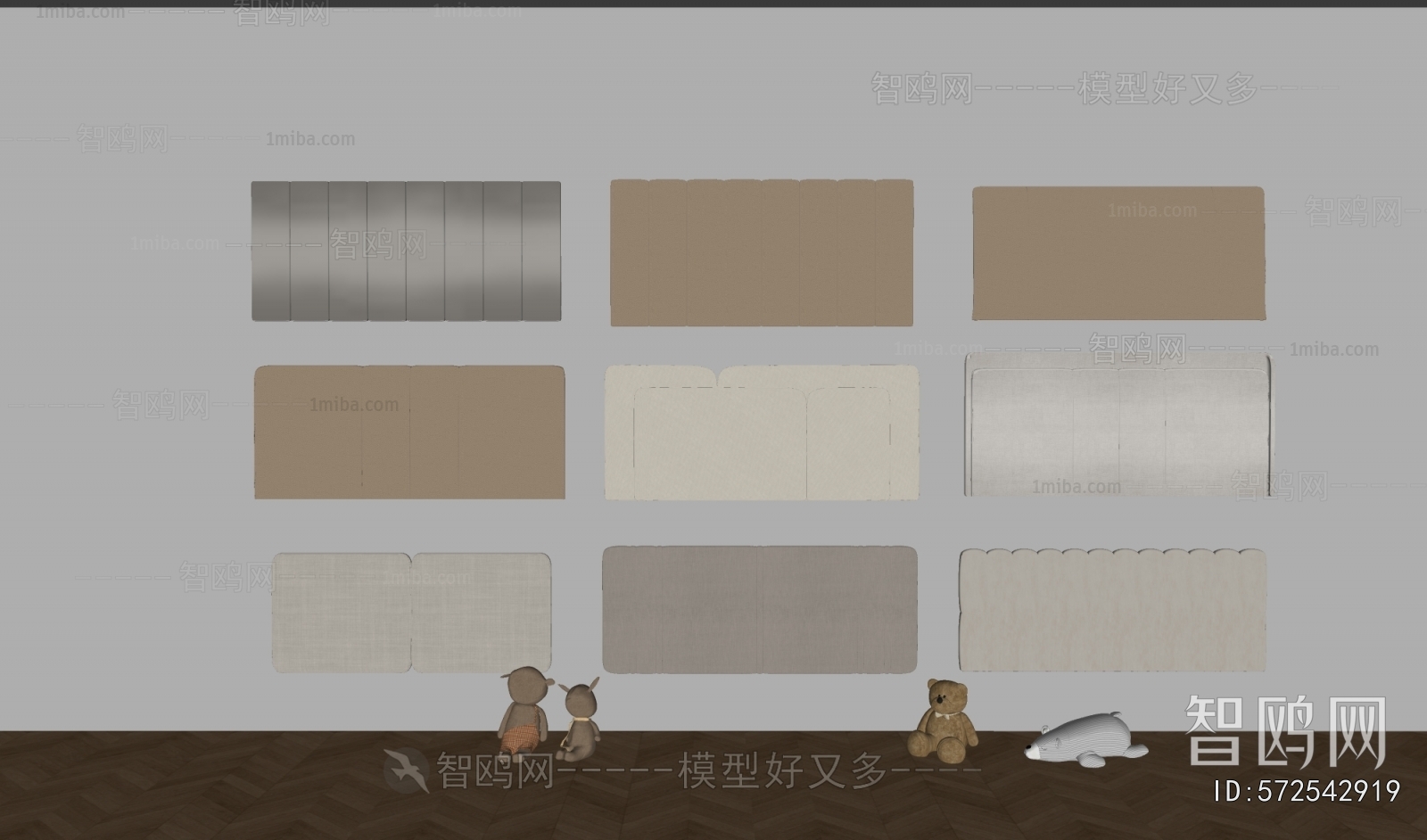 Modern Bedhead Back Rest