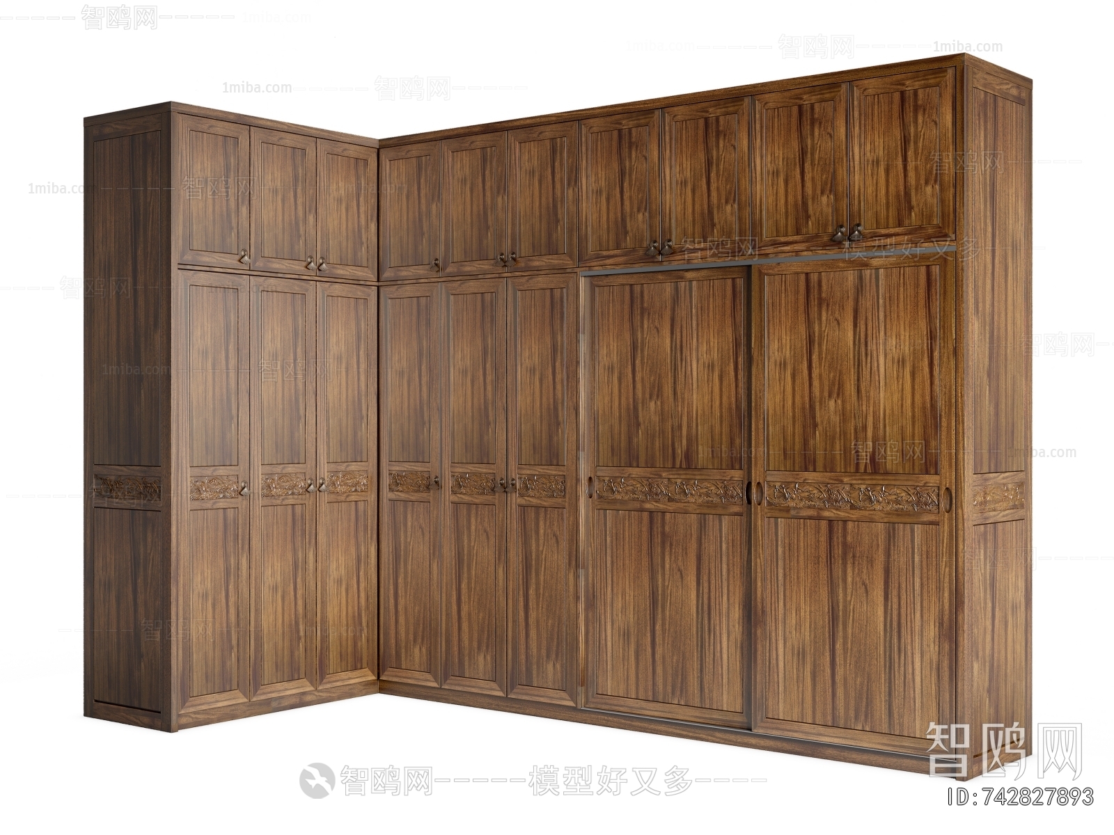 New Chinese Style The Wardrobe