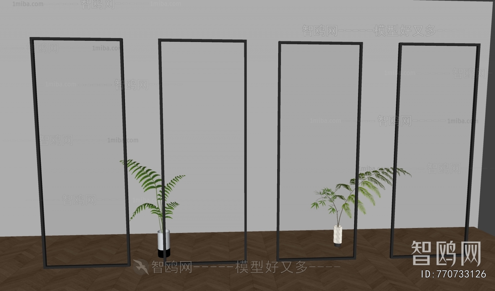 Modern Glass Screen Partition