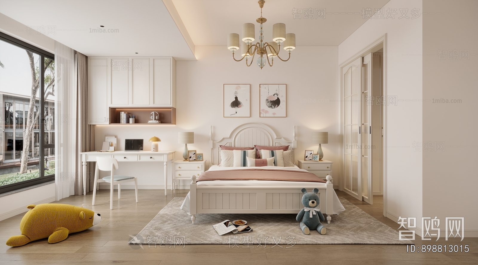 American Style Girl's Room Daughter's Room