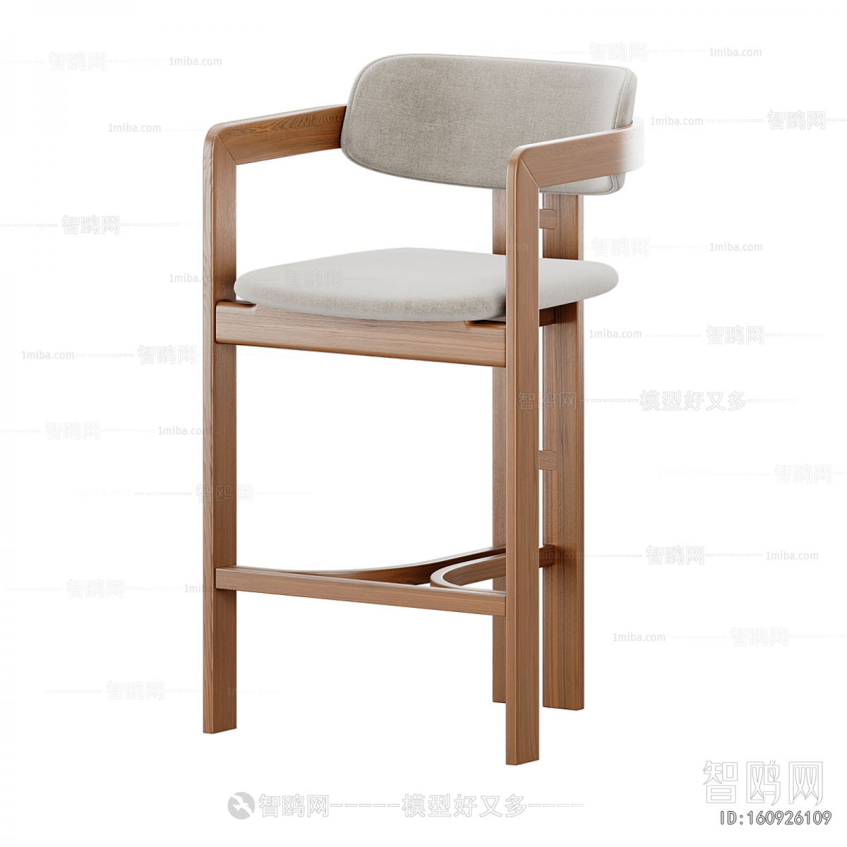 Nordic Style Bar Chair