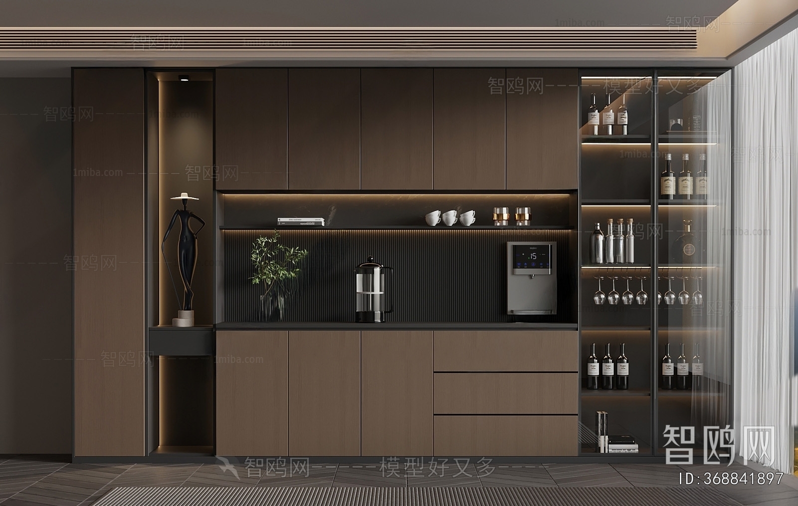 Modern Wine Cabinet