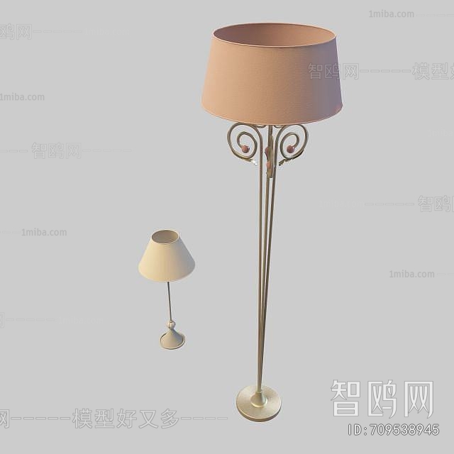 European Style Floor Lamp