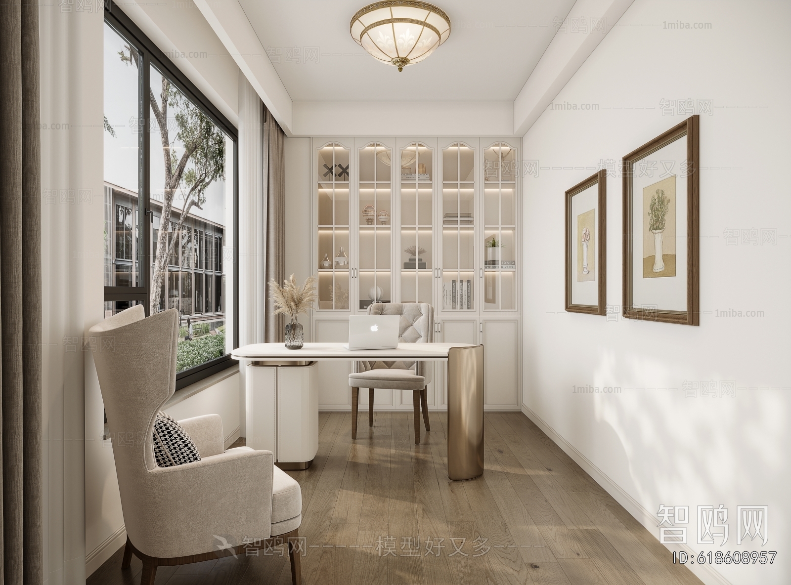 American Style Study Space