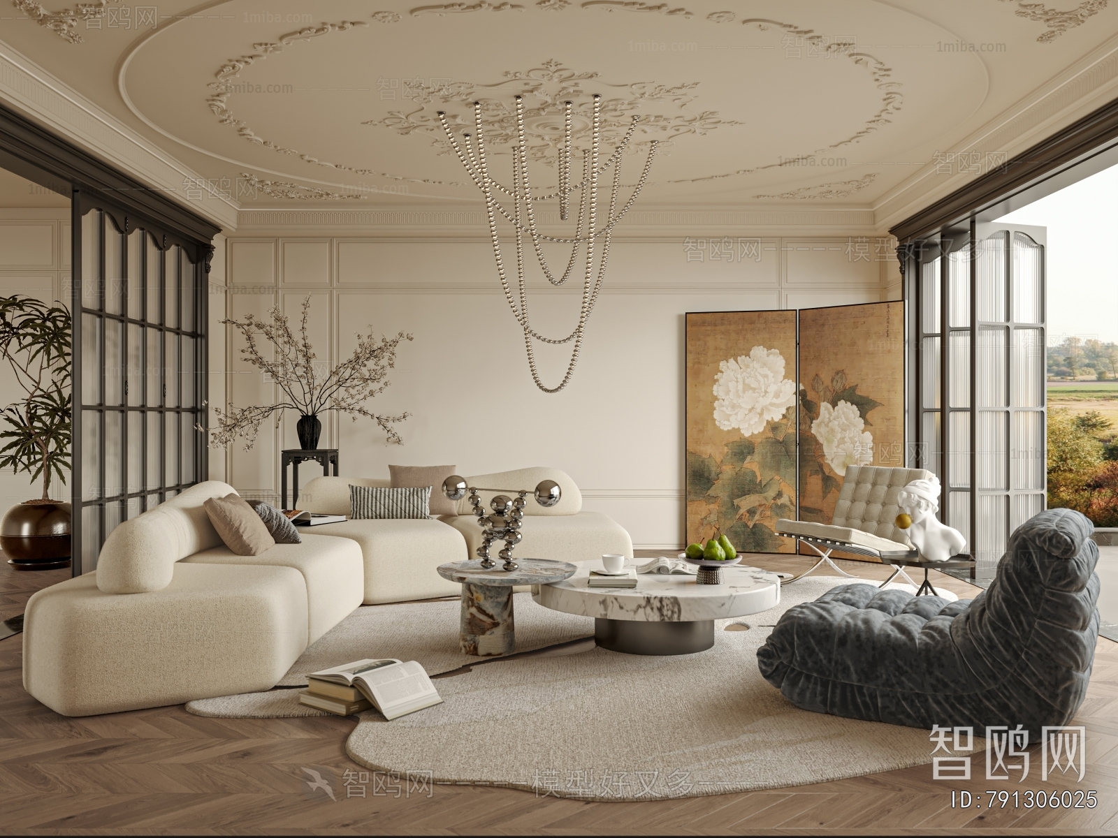 French Style A Living Room