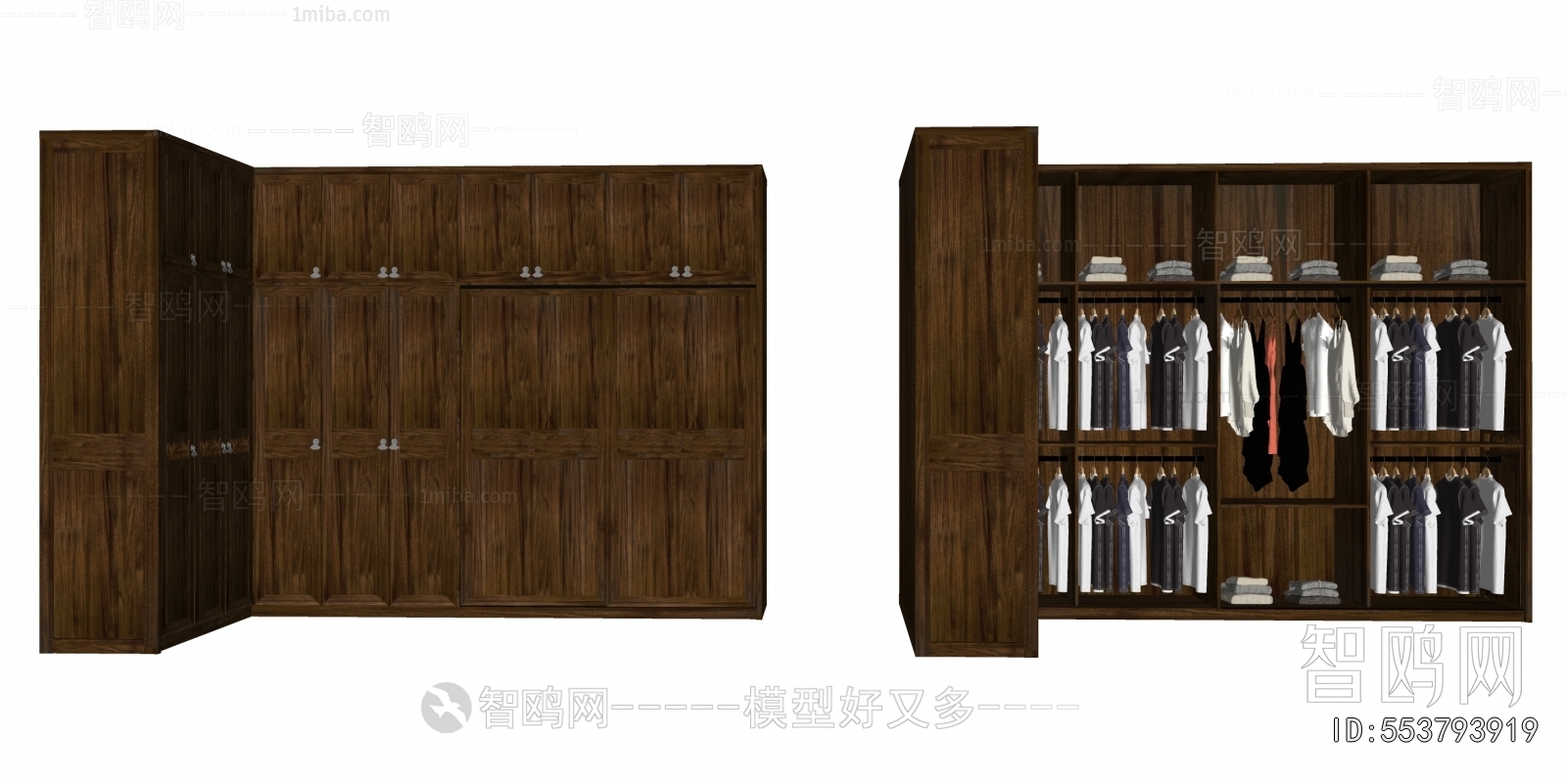 New Chinese Style The Wardrobe