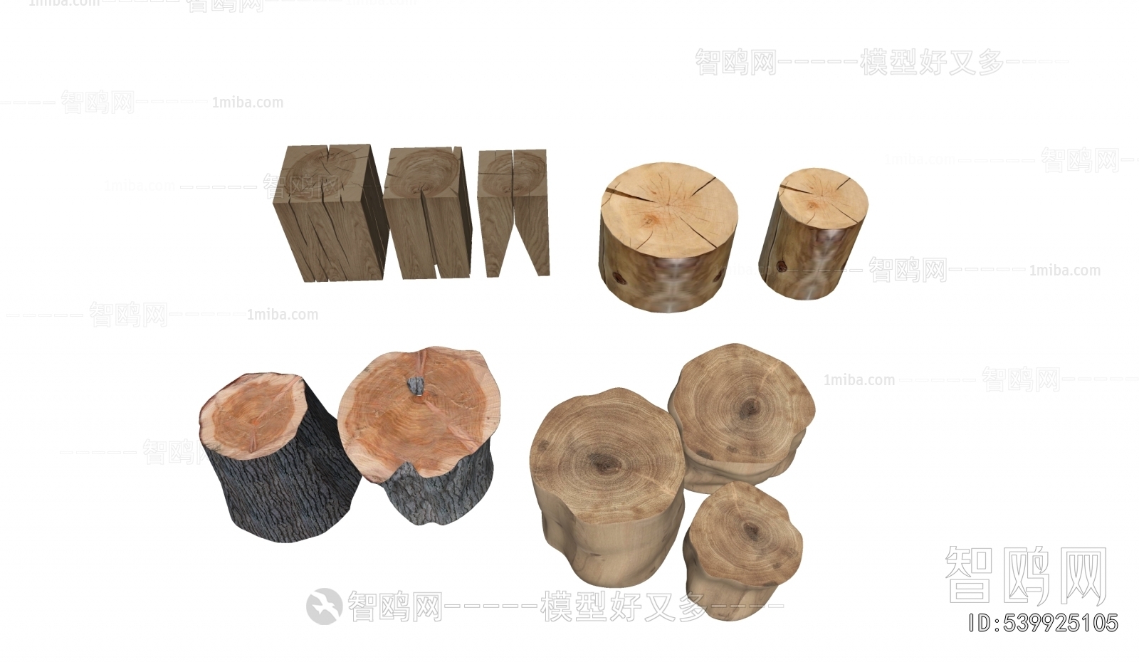 Wabi-sabi Style Stool