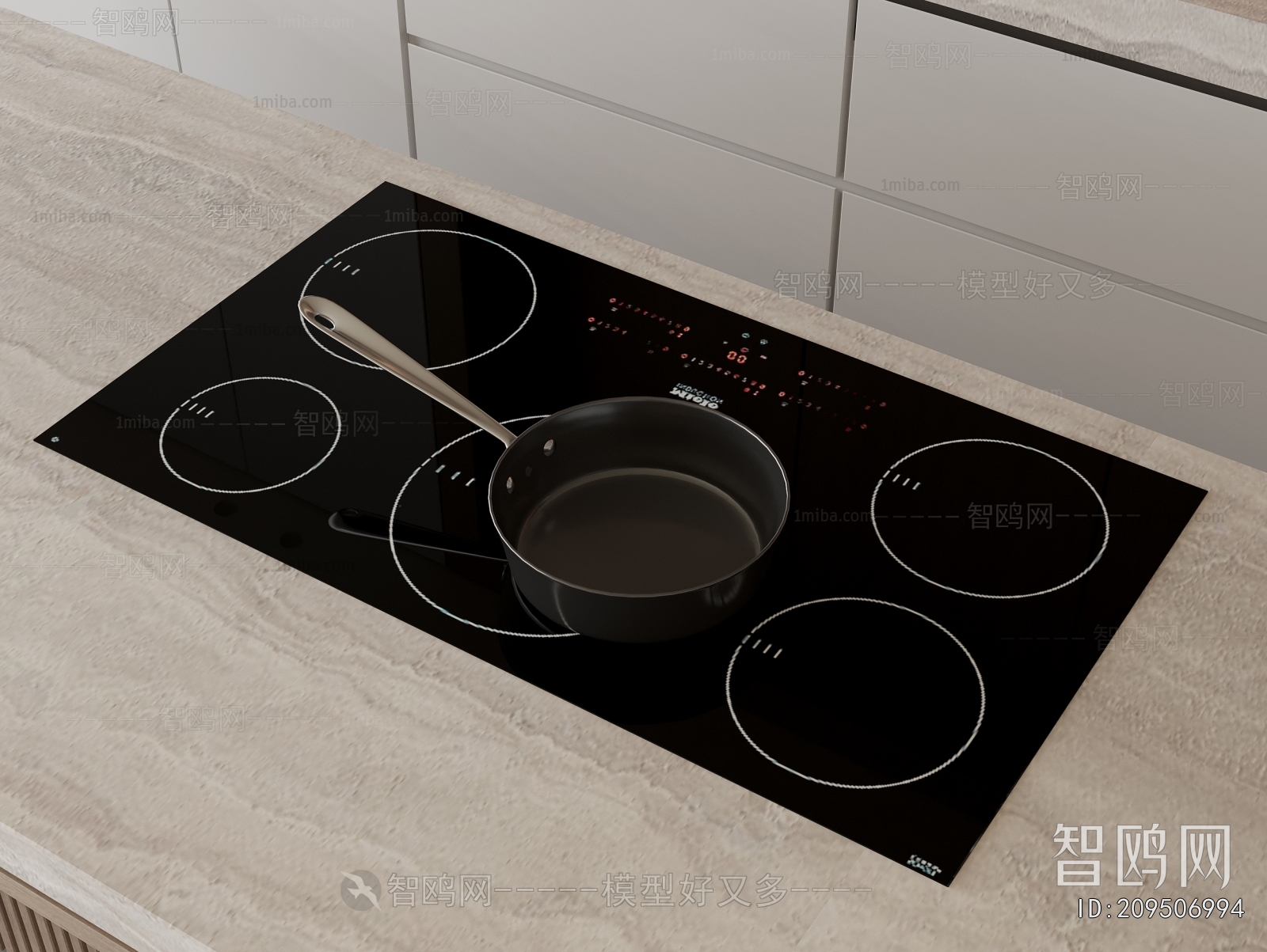 Modern Kitchen Electric Gas Range