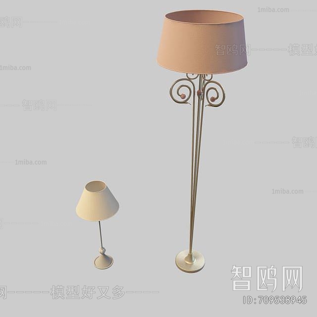 European Style Floor Lamp