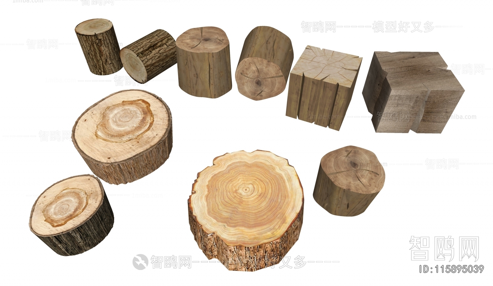 Wabi-sabi Style Stool