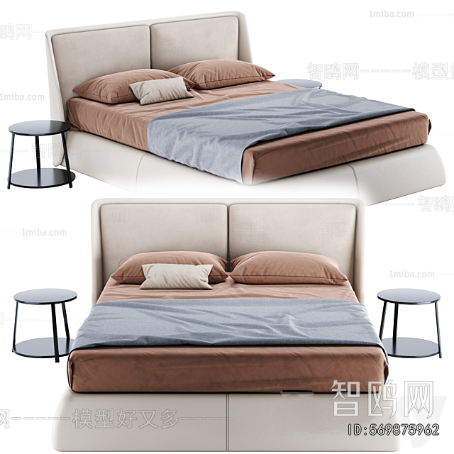 Modern Double Bed