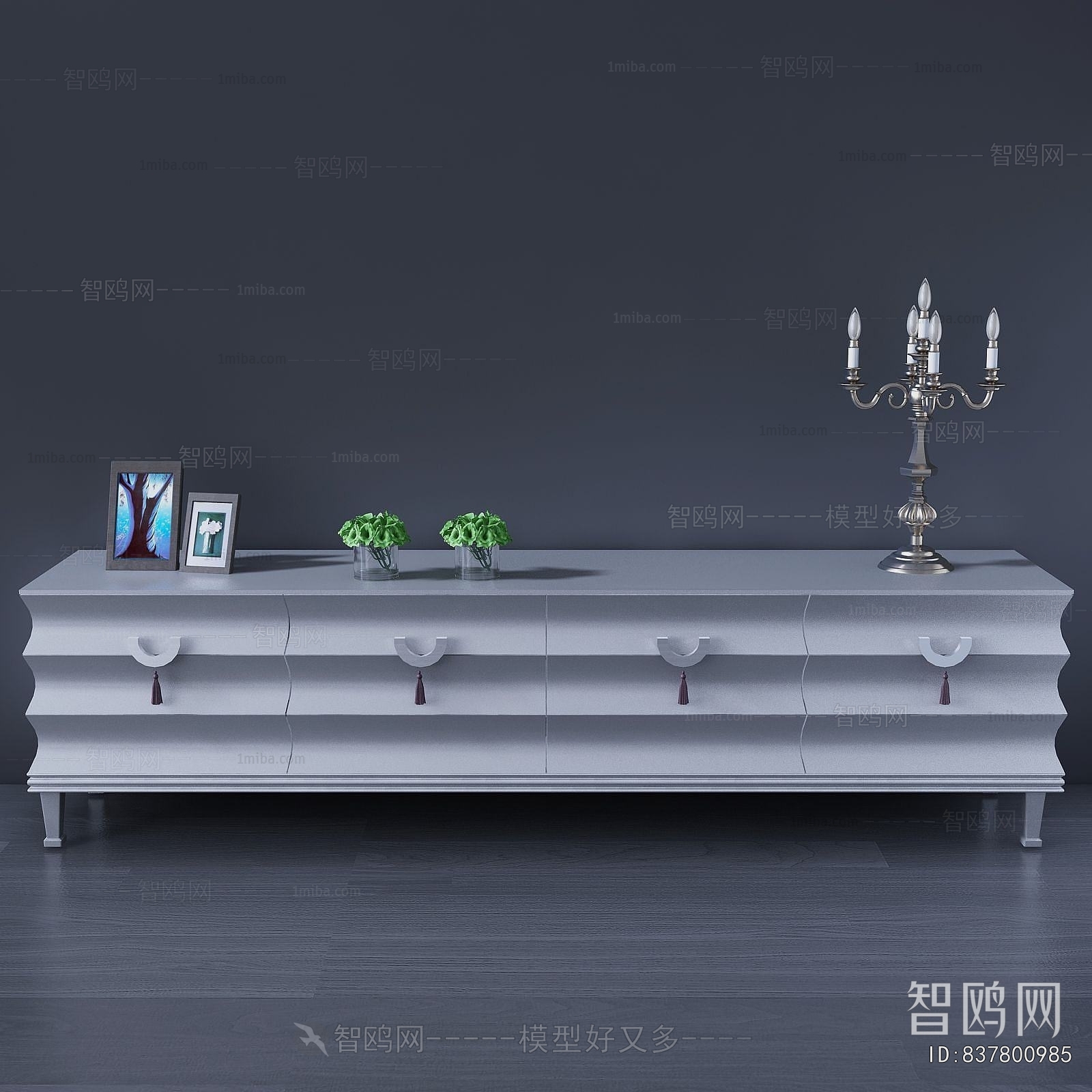 New Chinese Style TV Cabinet