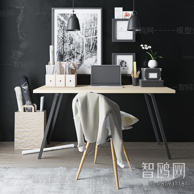 Modern Computer Desk And Chair