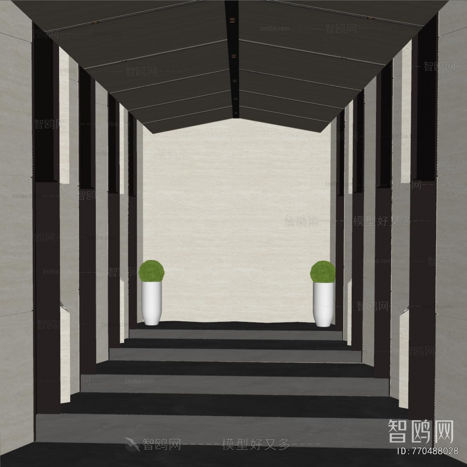 Modern Elevator Hall