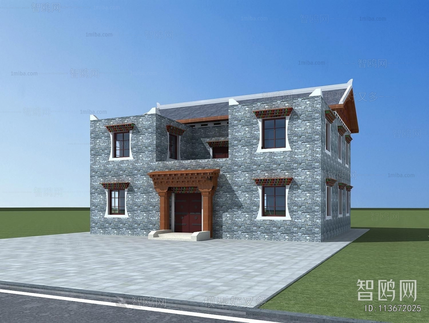 New Chinese Style Residential Building