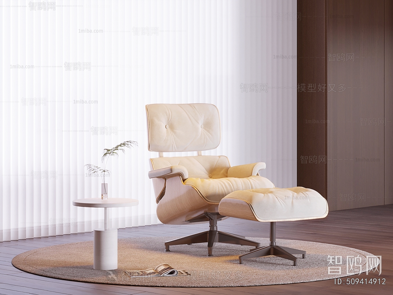 Nordic Style Single Sofa