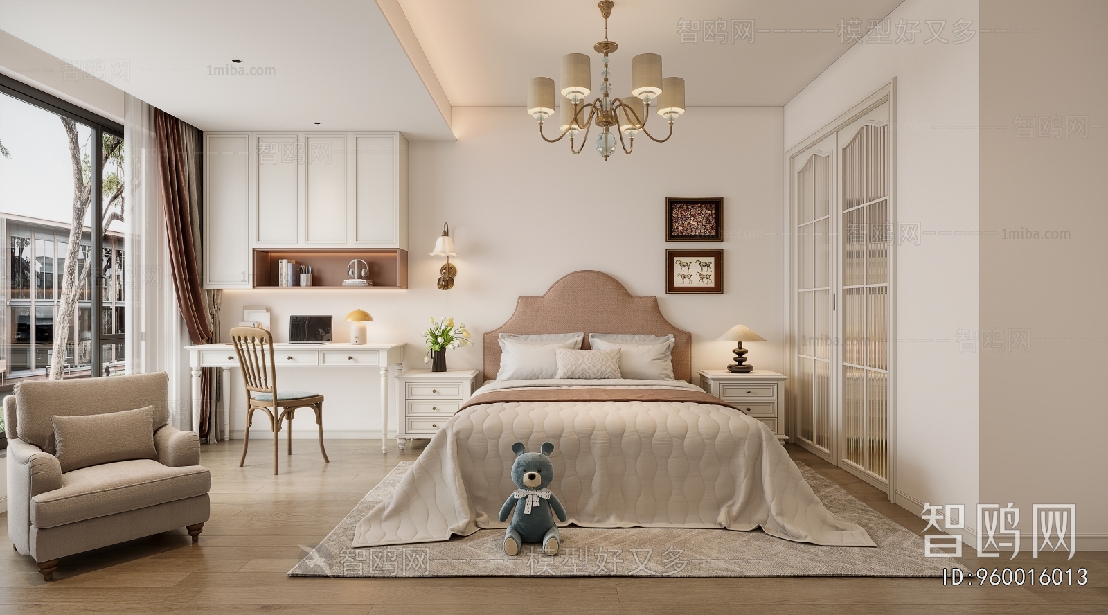 American Style Girl's Room Daughter's Room