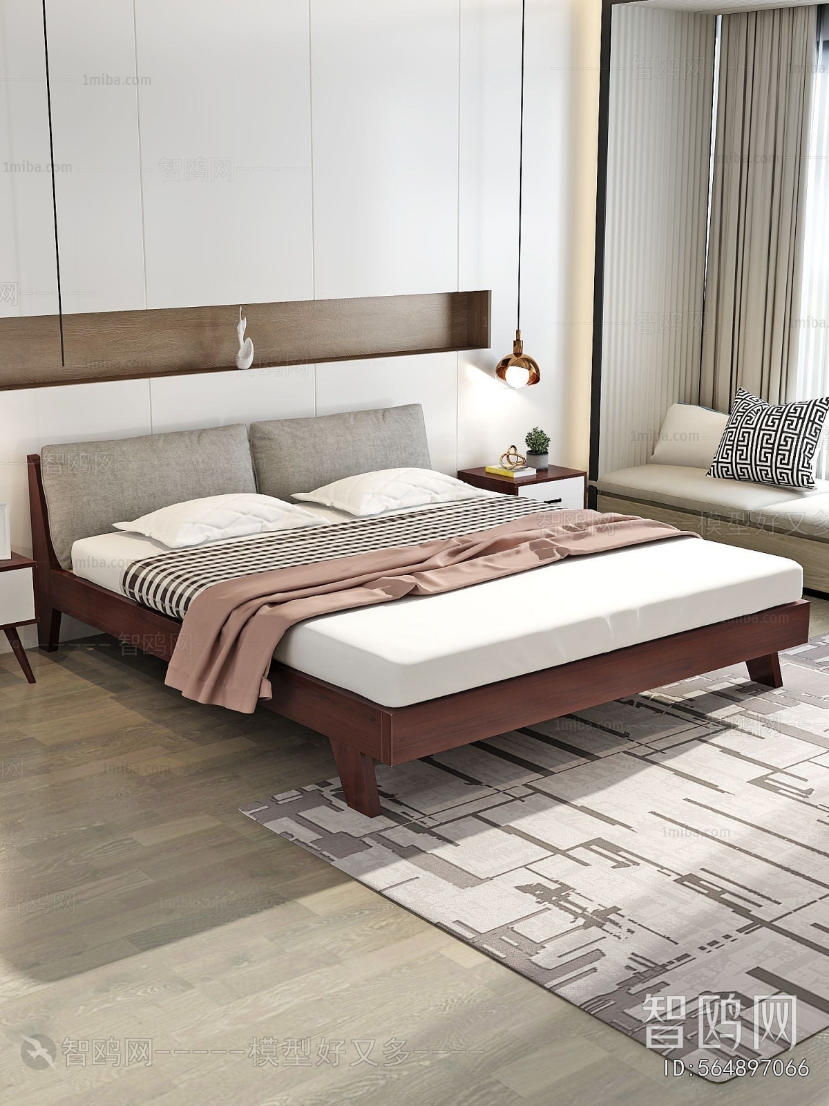 Modern Double Bed