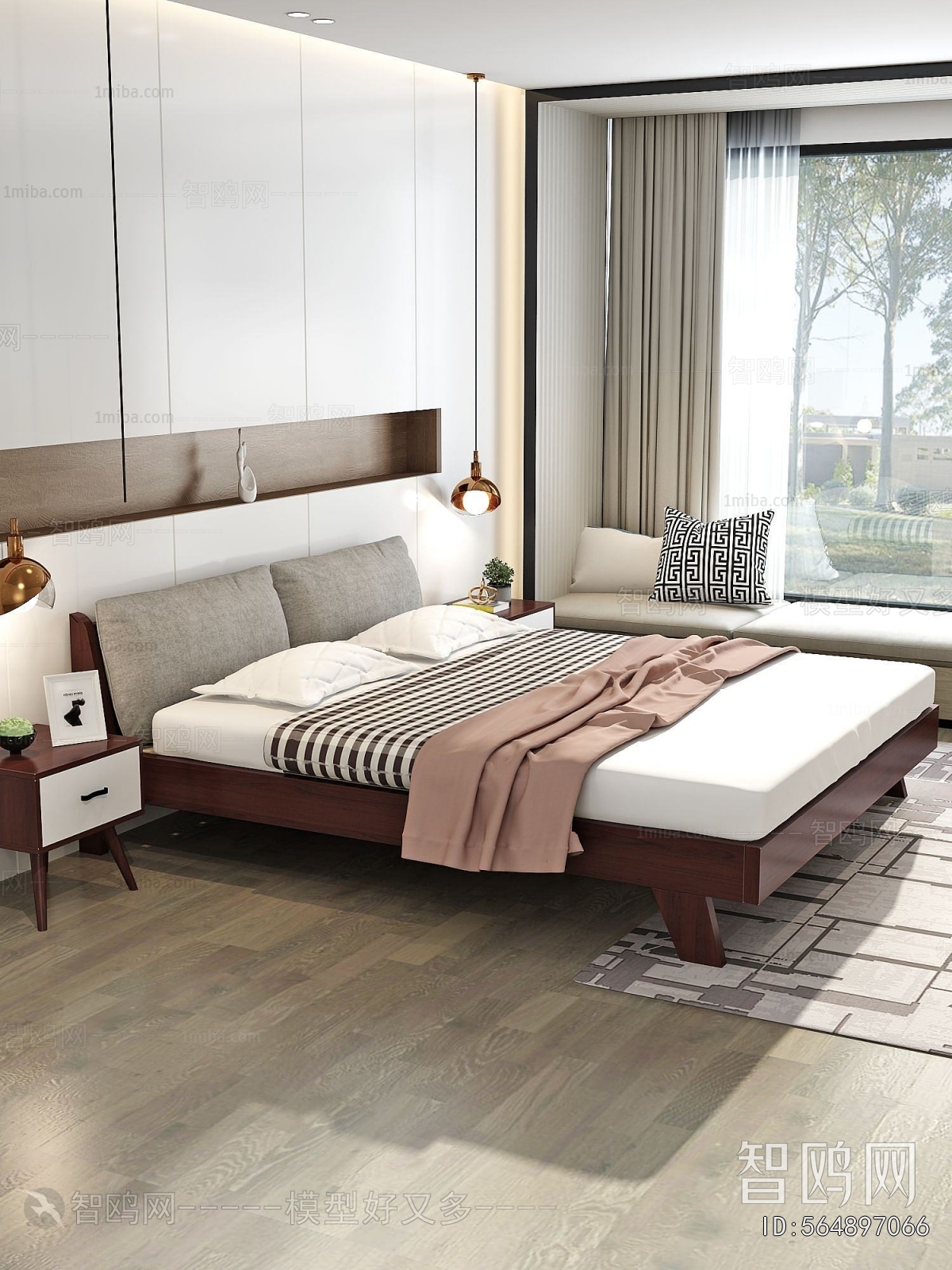 Modern Double Bed