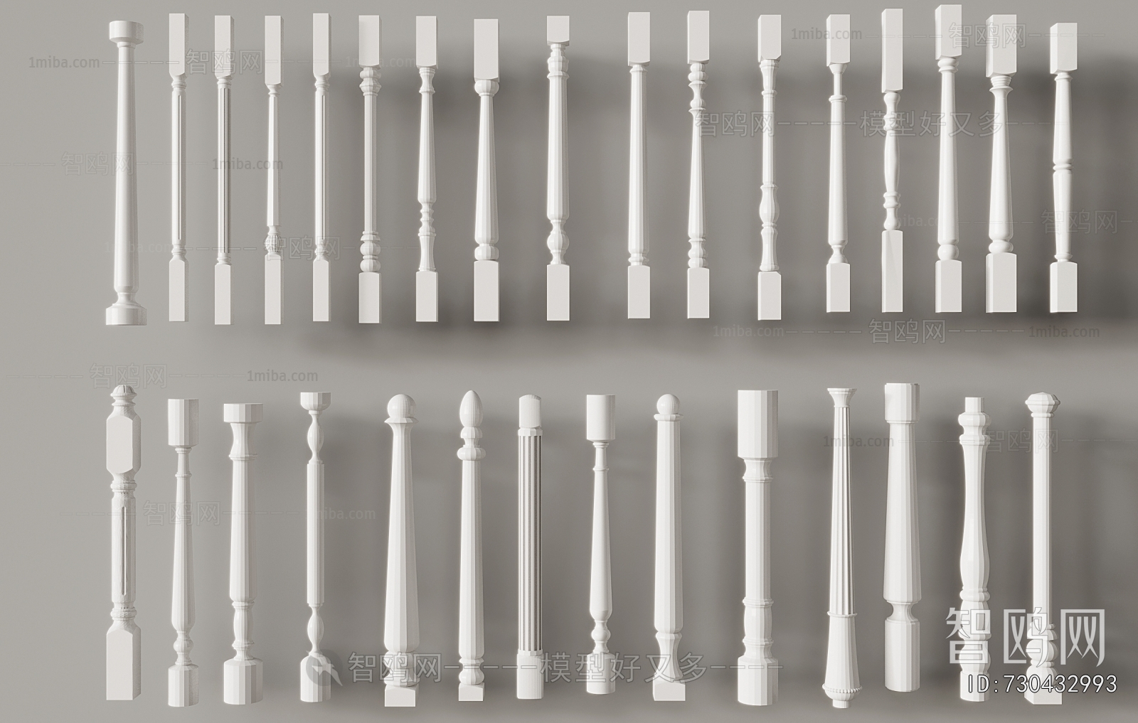 Simple European Style Column