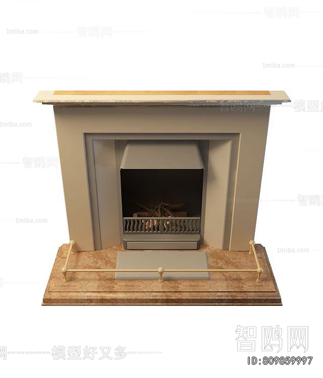 European Style Fireplace