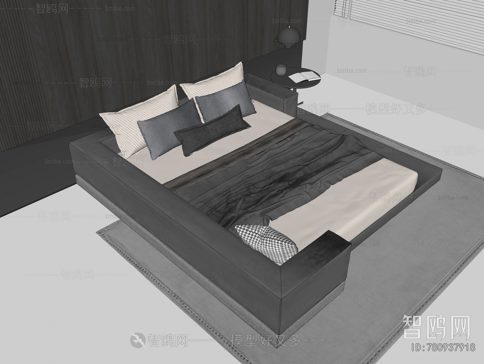 Modern Double Bed
