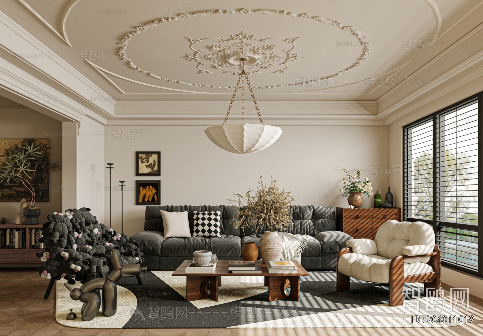 French Style A Living Room