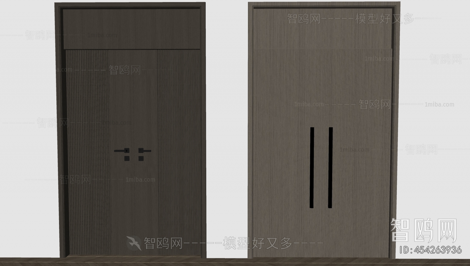 现代双开门组合