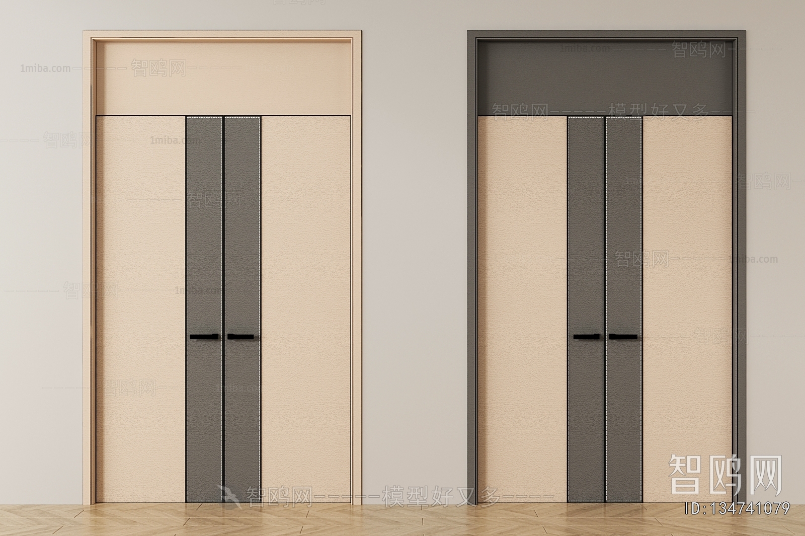 Modern Double Door