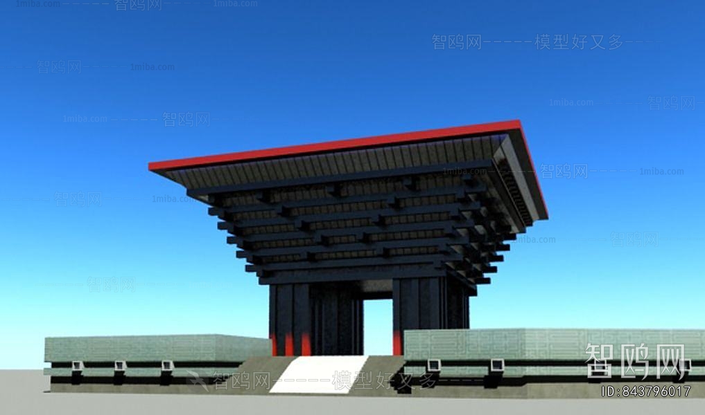 Chinese Style Architecture Of Artistic Style