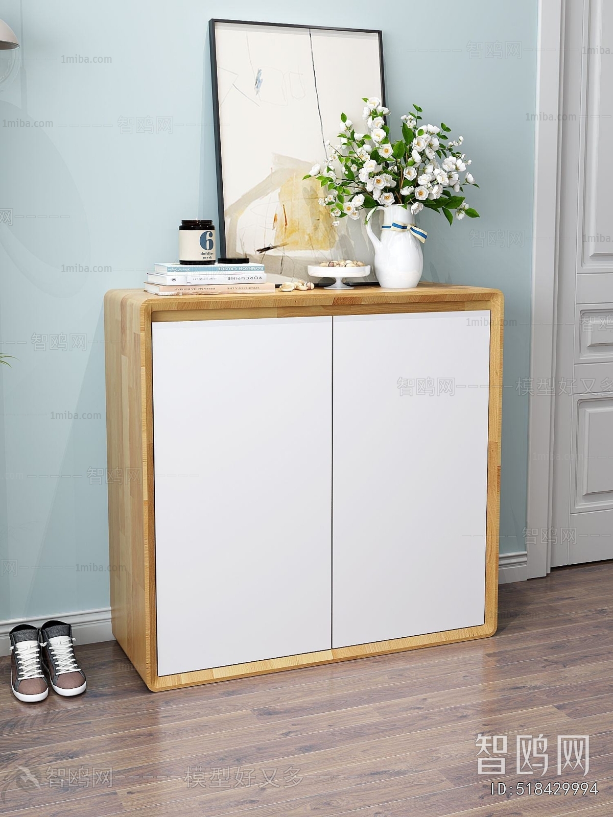 Modern Shoe Cabinet