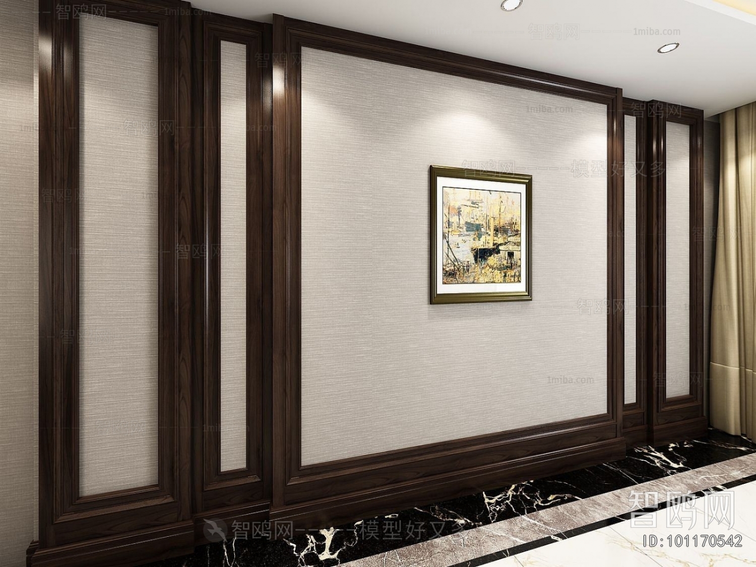 American Style TV Wall