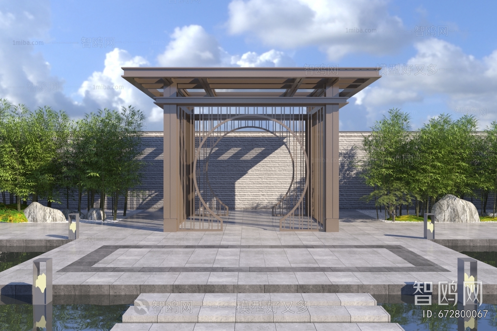 New Chinese Style Pavilion