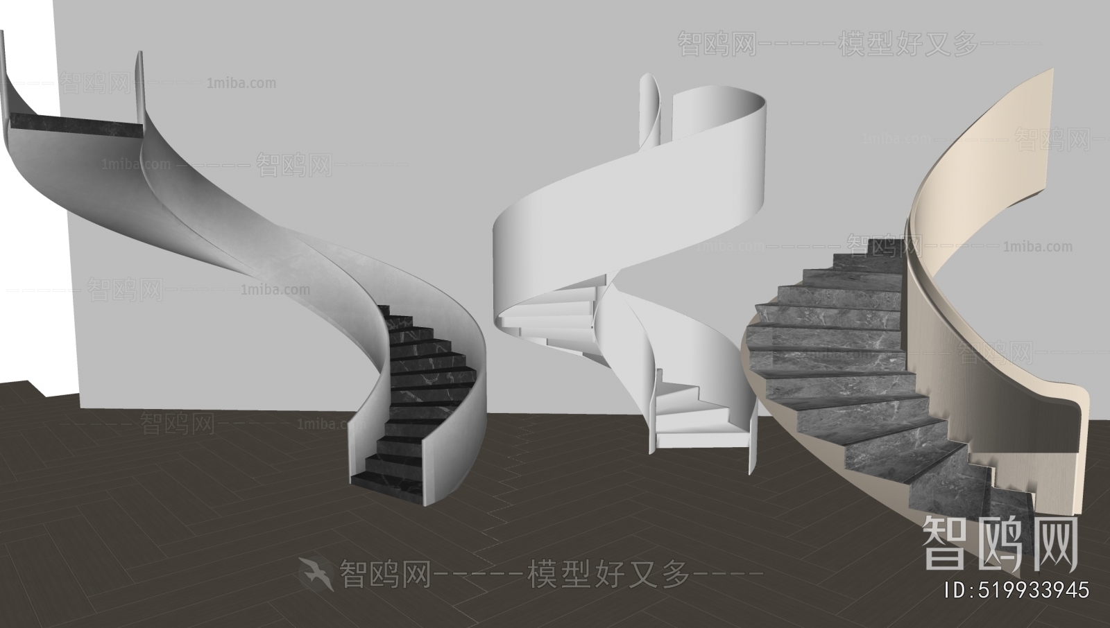 Modern Rotating Staircase