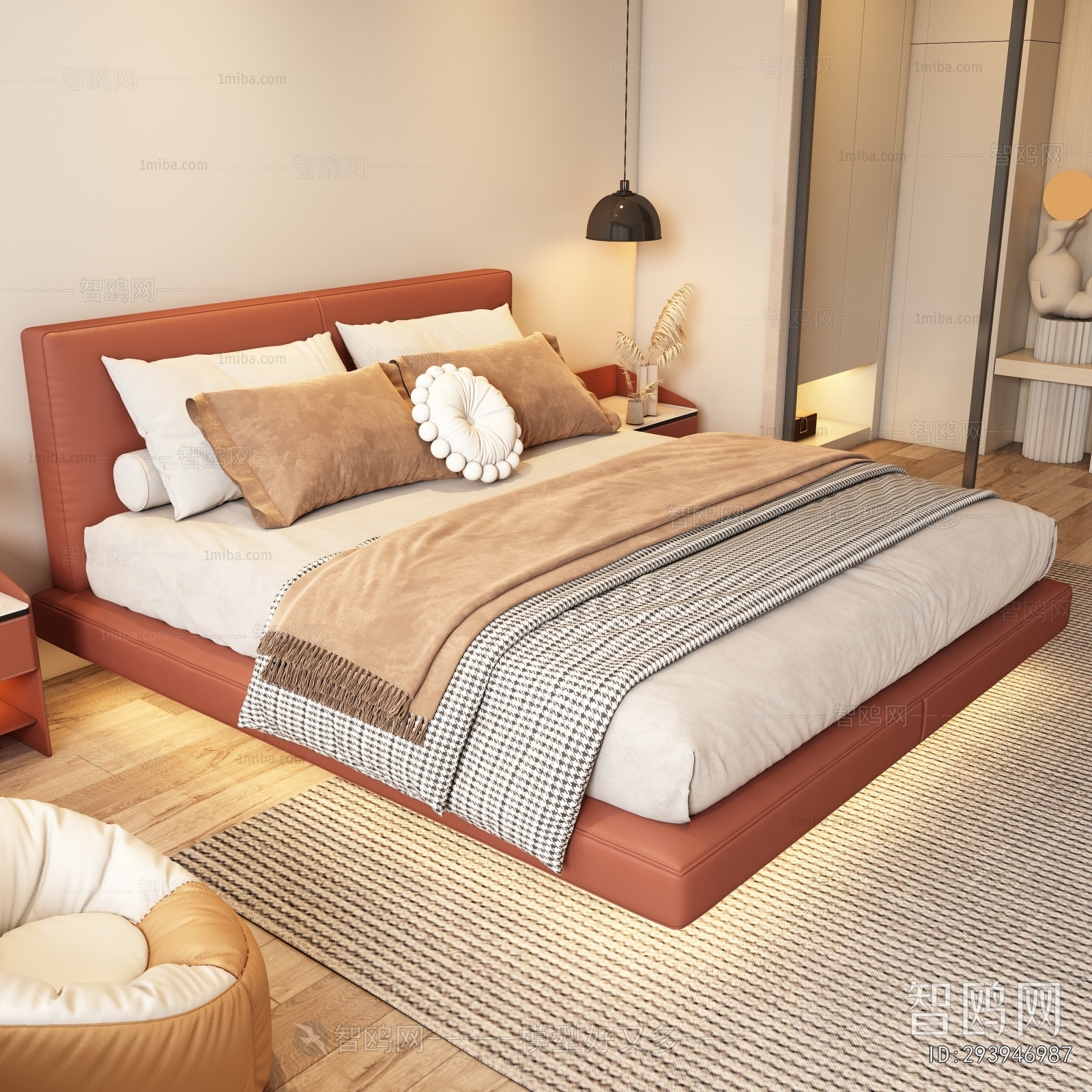 Modern Double Bed