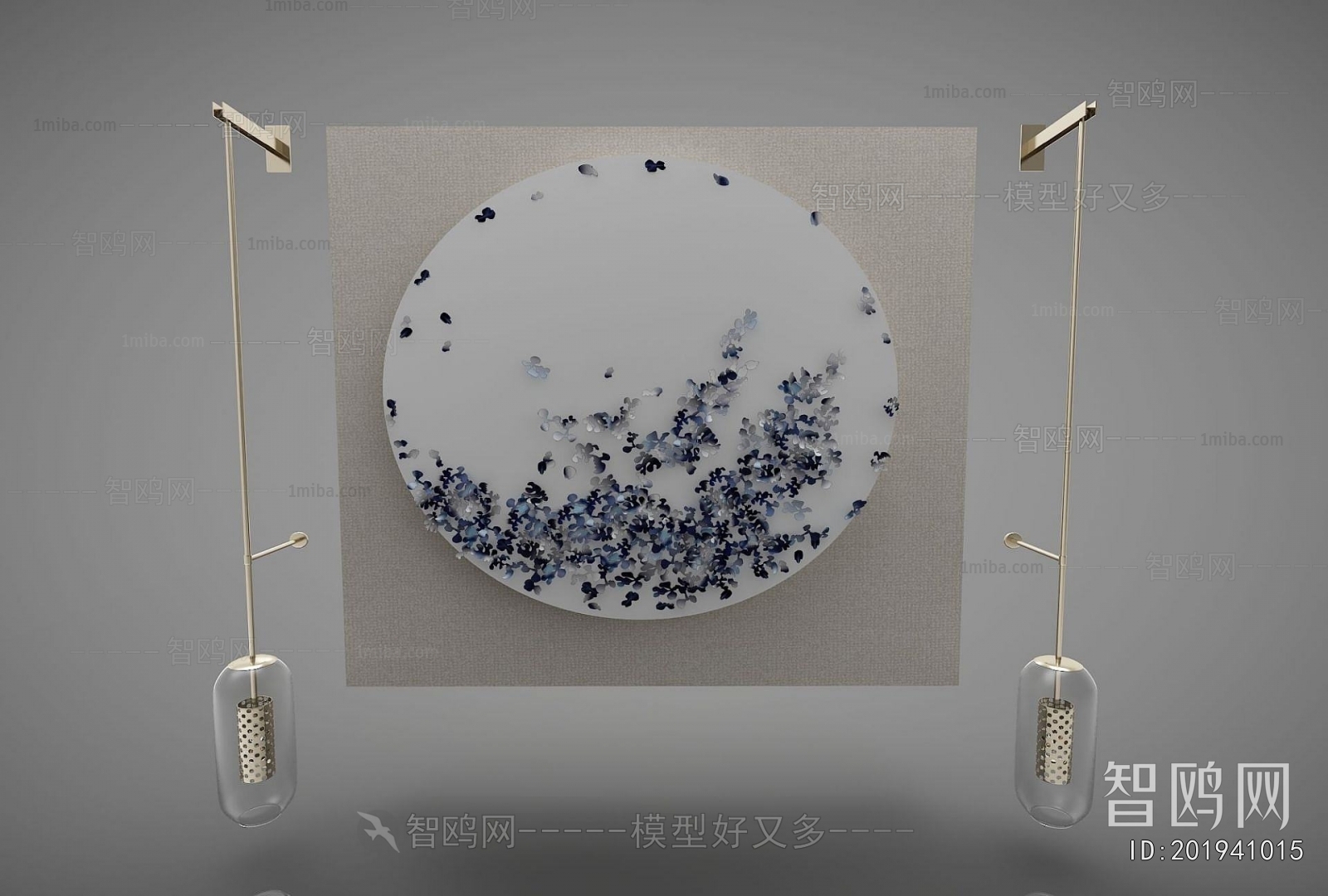 New Chinese Style Wall Lamp